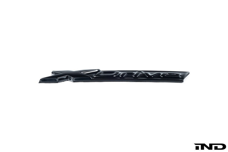 IND G20 3-Series xDrive Painted Trunk Emblem (Gloss Black)