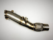 Evolution Racewerks Competition Series 4" Catless Downpipe for B48 Engine (EU & Asia Spec)