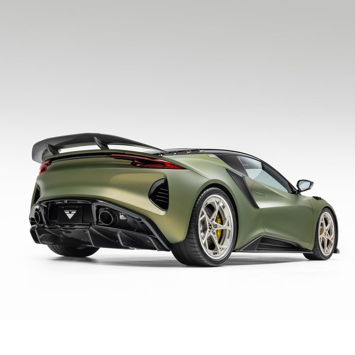 Vorsteiner LR-52 Rear Diffuser Carbon Fiber PP 2X2 Satin For Lotus Emira