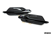 BMW M Performance F87 M2 Carbon Side Marker Set (Gloss Black)