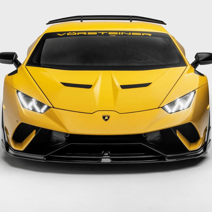 Vorsteiner Vicenza Edizione Aero Front Spoiler (Carbon Matrix) For Lamborghini Huracan Performante