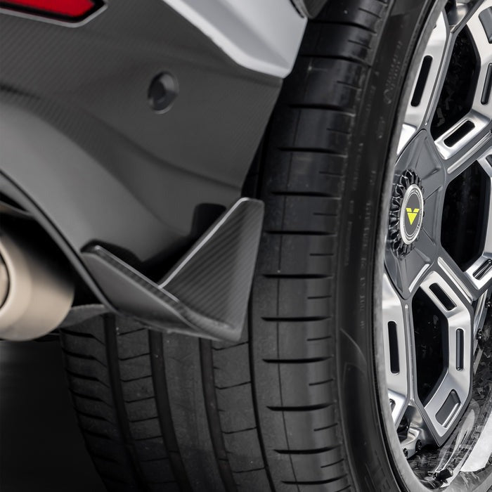 Vorsteiner Performante Edizione Aero Side Fins Carbon Fiber PP 2x2 Glossy For Lamborghini Urus