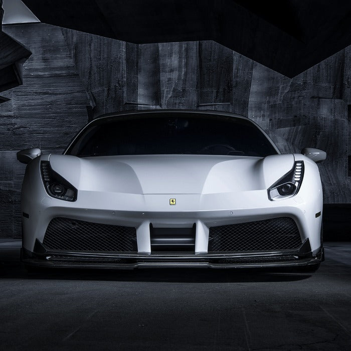Vorsteiner Diavolo Carbon Fiber Front Spoiler For Ferrari 488