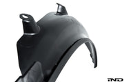 IND BMW G80 M3 European Rear Wheel Arch Trim Set (Factory BMW Matte Black)