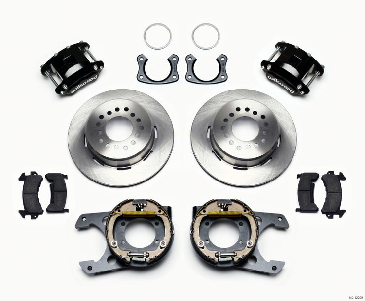 Wilwood D154 P/S Park Brake Kit New Big Ford 2.50in Offset