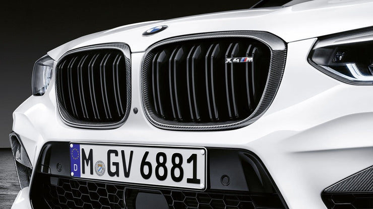 BMW M Performance F98 X4M Pre-LCI Carbon Front Grille Set
