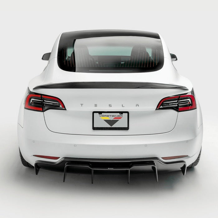 Vorsteiner Volta Aero Rear Diffuser *TRACK EDITION* For Tesla Model 3