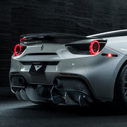 Vorsteiner Diavolo Carbon Fiber Decklid Spoiler For Ferrari 488