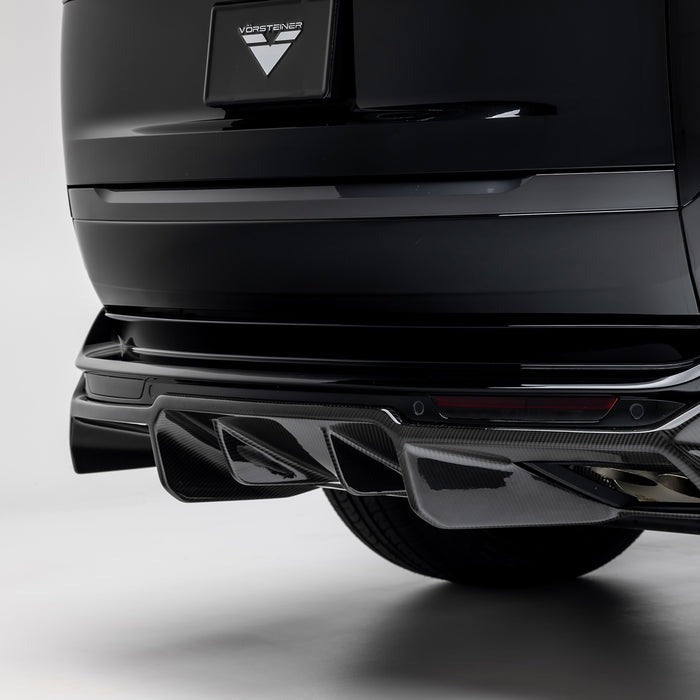 Vorsteiner Kensington Rear Diffuser Carbon Fiber PP 2X2 Satin For Land Rover Range Rover L460