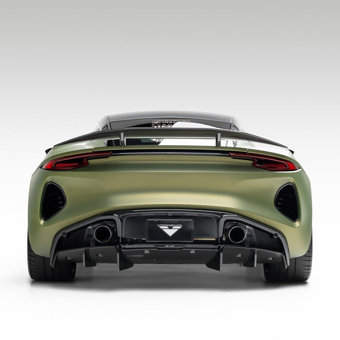 Vorsteiner LR-52 Rear Diffuser Carbon Fiber PP 2X2 Satin For Lotus Emira