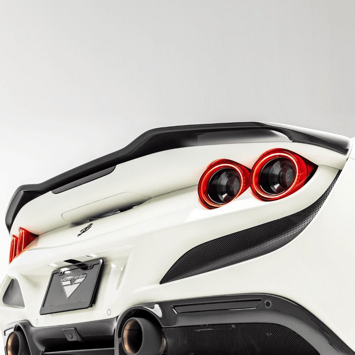 Vorsteiner Furioso Carbon Fiber Decklid Spoiler For Ferrari F8