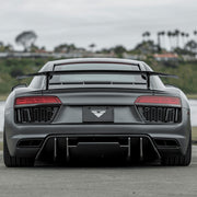 Vorsteiner Carbon Fiber Rear Diffuser V-Style For Audi R8
