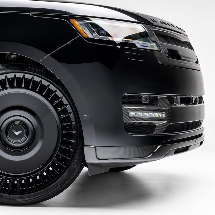 Vorsteiner Kensington Front Spoiler Carbon Fiber PP 2X2 Satin For Land Rover Range Rover L460