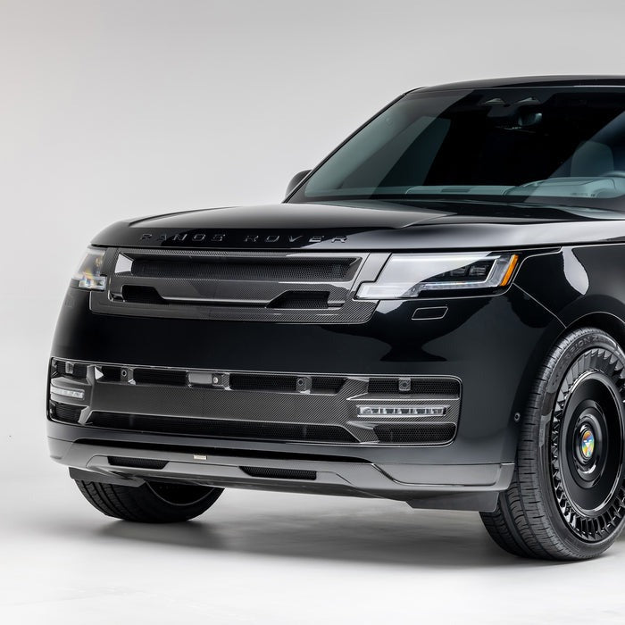 Vorsteiner Kensington Front Upper Grille Carbon Fiber PP 2X2 Satin For Land Rover Range Rover L460