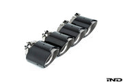 IND BMW M Performance G8X M2 / M3 / M4 Carbon Tip Set