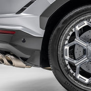 Vorsteiner Performante Edizione Aero Side Fins Carbon Fiber PP 2x2 Glossy For Lamborghini Urus