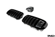 IND F86 X6M Painted Night Vision Front Grille Set (Gloss Black)