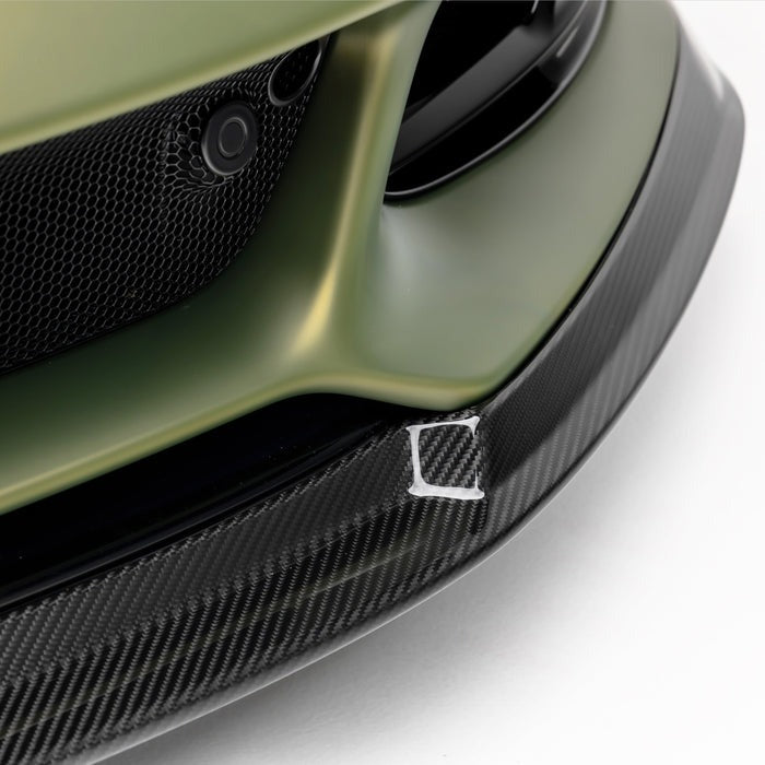 Vorsteiner LR-52 Front Spoiler Carbon Fiber PP 2X2 Satin For Lotus Emira