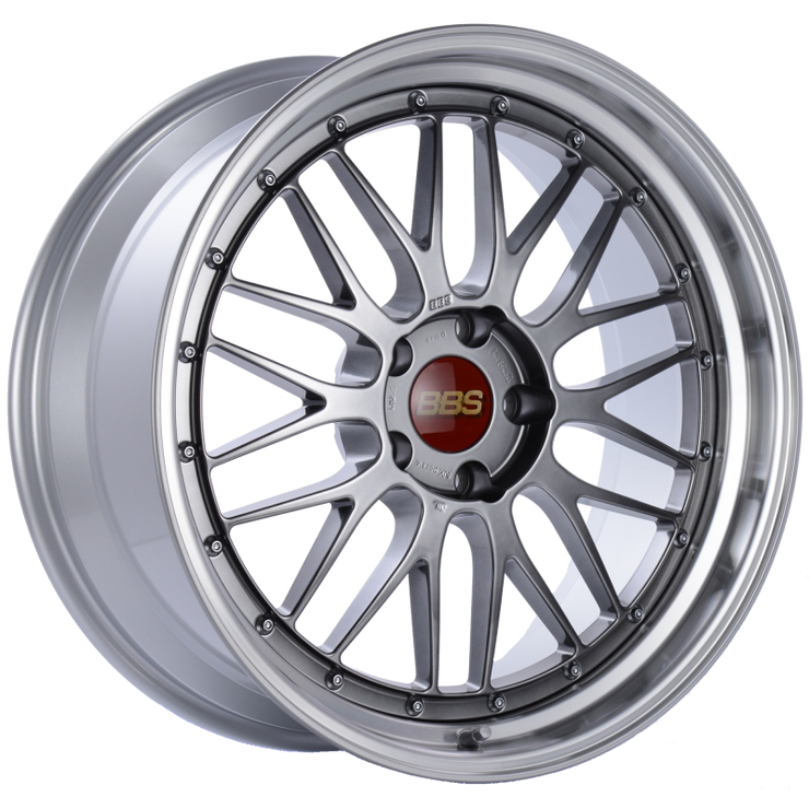 BBS LM 20x9 5x120 ET15 Diamond Black Center Diamond Cut Lip Wheel -82mm PFS/Clip Required