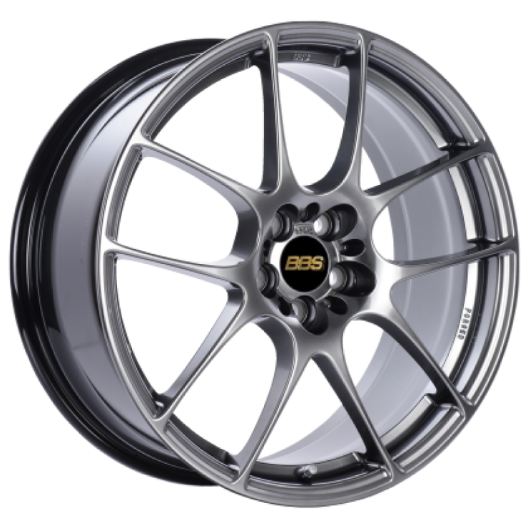 BBS RF 17x7.5 5x112 ET45 Diamond Black Wheel - 82mm PFS/Clip Required