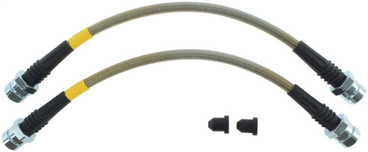 StopTech 06-12 Audi A3/08-13 TT Quattro / 05-12 VW Jetta Rear Stainless Steel Brake Line Kit