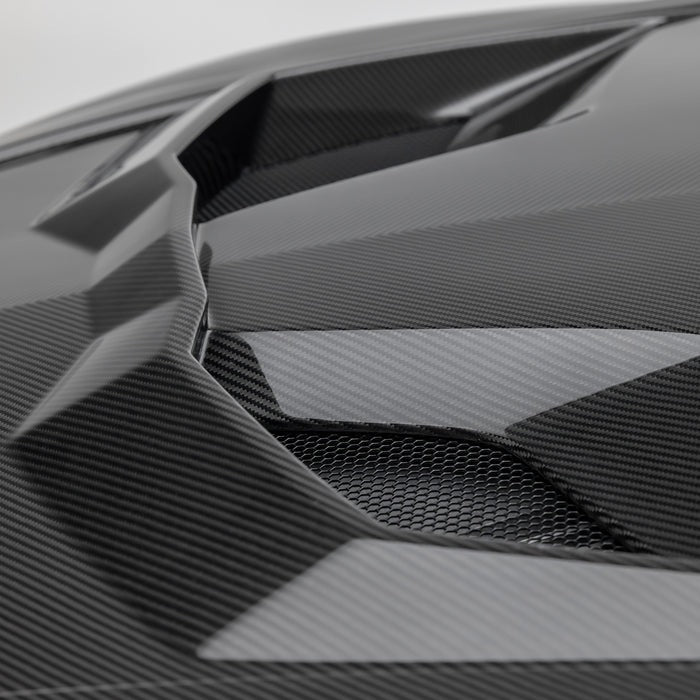 Vorsteiner Performante Edizione Aero Hood Carbon Fiber PP 2x2 Glossy For Lamborghini Urus