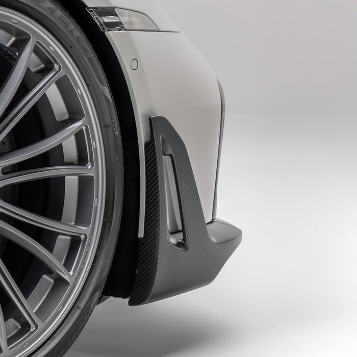 Vorsteiner Aero Front Spoiler Winglets For Porsche 992 Turbo S (Satin)
