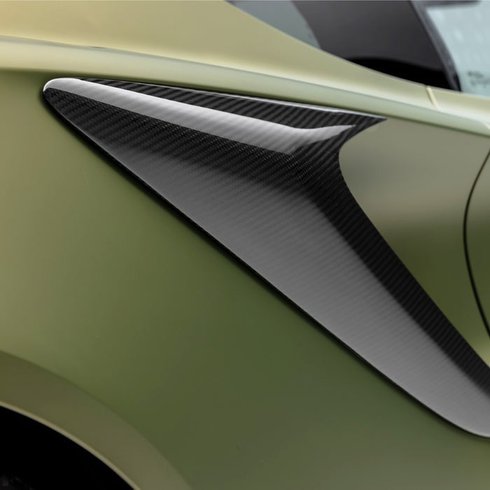 Vorsteiner LR-52 Side Intakes Carbon Fiber PP 2X2 Satin For Lotus Emira