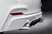BMW M Performance F22 M-Sport Rear Diffuser (Matte Black)