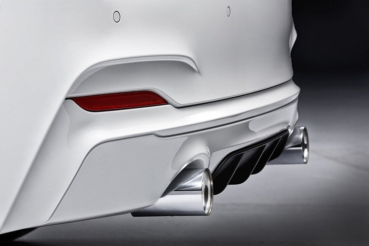 BMW M Performance F22 M-Sport Rear Diffuser (Matte Black)