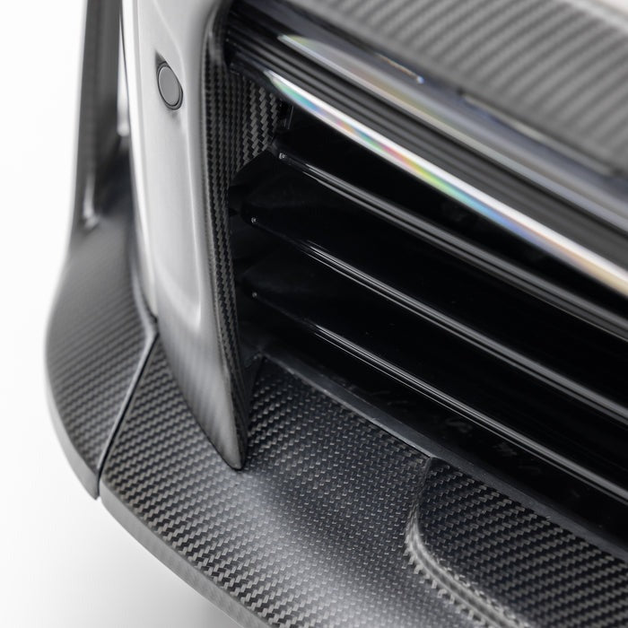 Vorsteiner Aero Front Intake Trim For Porsche 992 Turbo S (Glossy)
