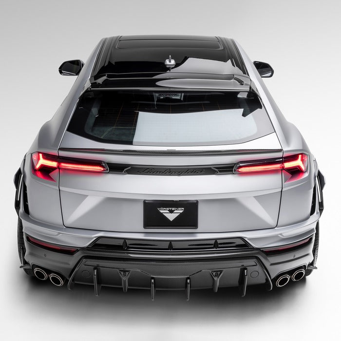 Vorsteiner Performante Edizione Aero Decklid Spoiler Carbon Fiber PP 2x2 Glossy For Lamborghini Urus