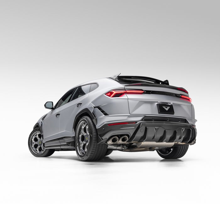 Vorsteiner Performante Edizione Aero Rear Diffuser Carbon Fiber PP 2x2 Glossy For Lamborghini Urus