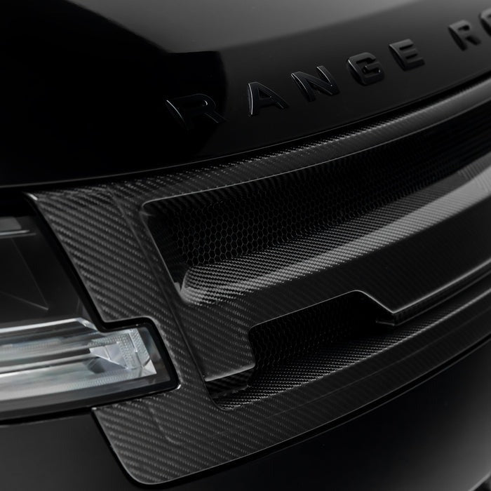 Vorsteiner Kensington Front Upper Grille Carbon Fiber PP 2X2 Satin For Land Rover Range Rover L460