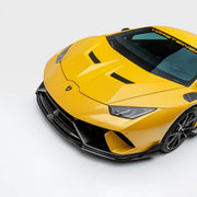 Vorsteiner Vicenza Edizione Aero Front Spoiler (Carbon Matrix) For Lamborghini Huracan Performante