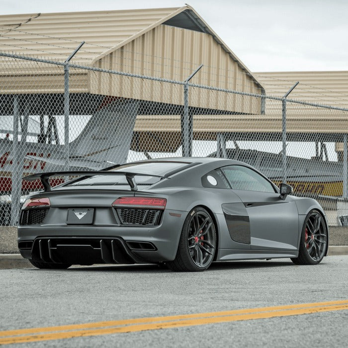 Vorsteiner Carbon Fiber Rear Diffuser V-Style For Audi R8