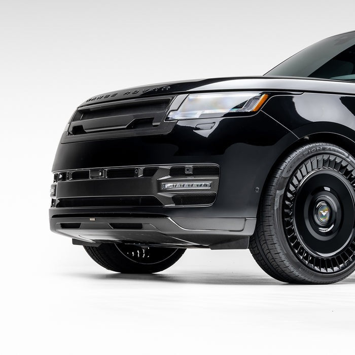 Vorsteiner Kensington Front Spoiler Carbon Fiber PP 2X2 Satin For Land Rover Range Rover L460