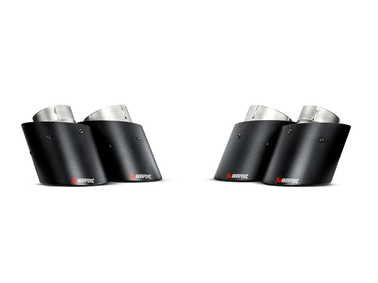 Akrapovic 13-17 Audi S6 Avant/Limousine (C7) Evolution Line Cat Back (Titanium) w/ Carbon Tips