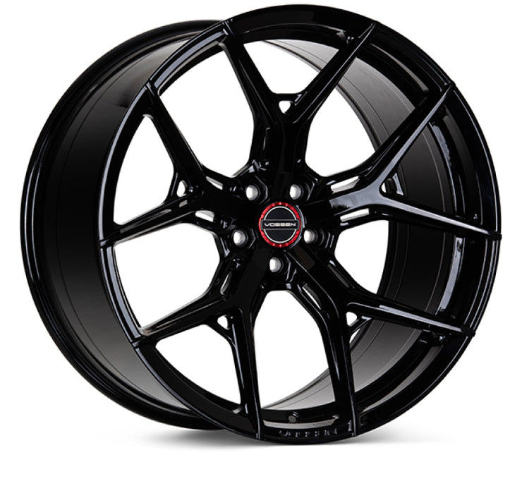 Vossen HF-5 22x9.5 / 5x130 / ET53 / Flat Face / 71.6 - GB- - Gloss Black Wheel