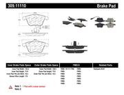 StopTech Performance 08-13 Audi TT Quattro / 12 VW Golf R Front Brake Pads