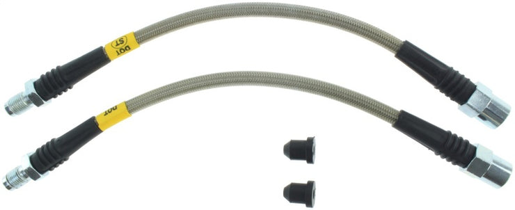 StopTech 92-94 Audi S4/95 Audi S6 Rear Stainless Steel Brake Line Kit