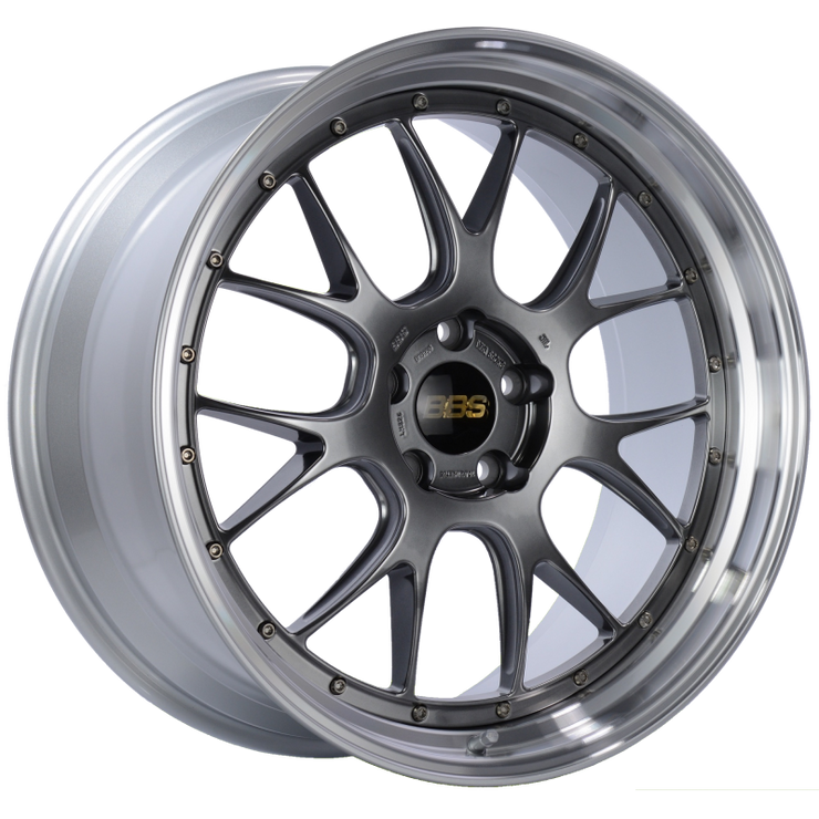 BBS LM-R 21x10 5x120 ET35 Diamond Black Center Diamond Cut Lip Wheel -82mm PFS/Clip Required