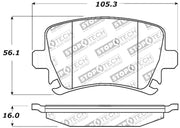 StopTech Performance 06-09 Audi A3 / 05-09 Audi A4/A6 / 08-09 Audi TT / 06-09 VW GTI / 06-09 Jetta