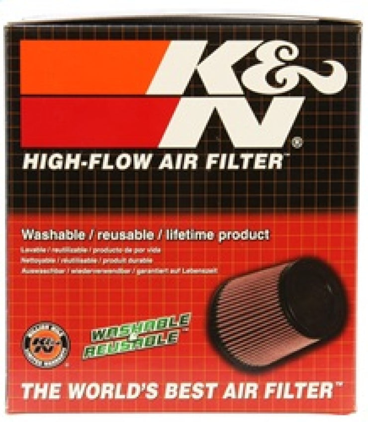 K&N Filter Universal Rubber Filter - Round Straight  3in ID x  5 5/8in OD x 6in Height