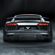 Vorsteiner Carbon Fiber Rear Diffuser V-Style For Audi R8