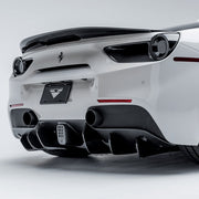 Vorsteiner Diavolo Carbon Fiber Rear Diffuser Fins For Ferrari 488 (set of 6)
