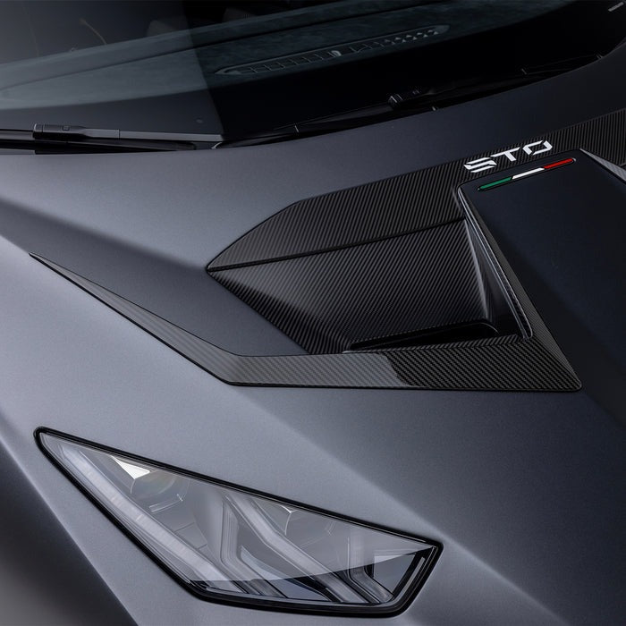 Vorsteiner Aero Hood Ducts Carbon Fiber For Huracan STO