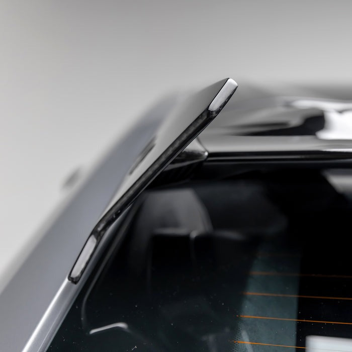 Vorsteiner Performante Edizione Aero Roof Spoiler End Caps Carbon Fiber PP 2x2 Glossy For Lamborghini Urus