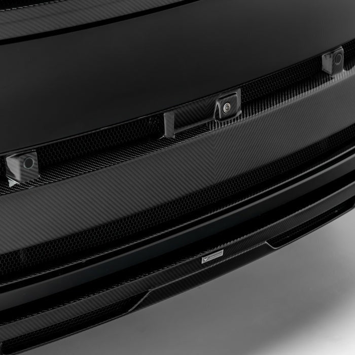 Vorsteiner Kensington Front Middle Grille Carbon Fiber PP 2X2 Satin For Land Rover Range Rover L460