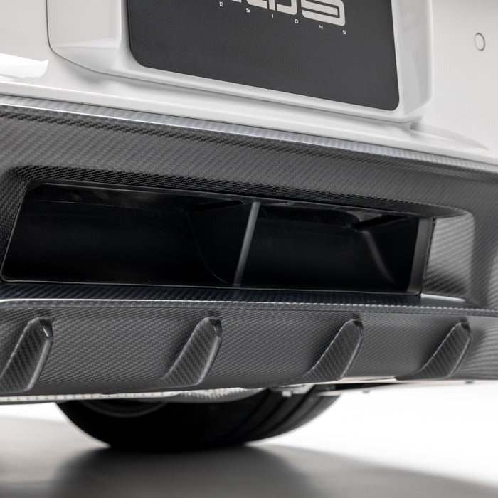 Vorsteiner Aero Rear Diffuser For Porsche 992 Turbo S (Satin)
